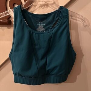 Sincerely Jules Deep Teal Sports Bra